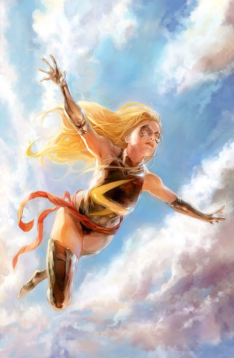 Super Heroe samples (pin-ups) 6