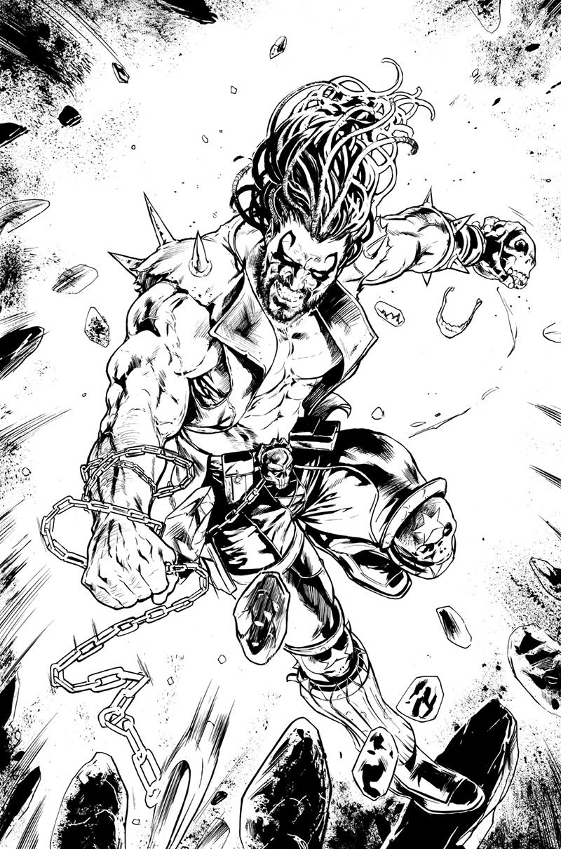 Super Heroe samples (pin-ups) 2