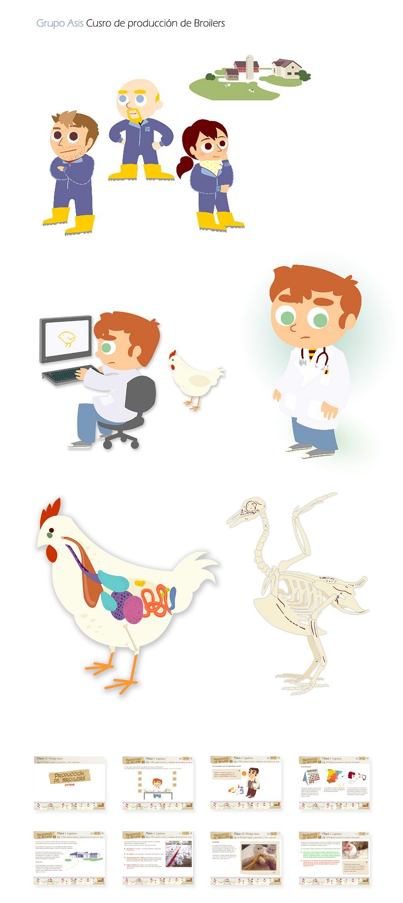 E- Learning: Producción de Broilers 1