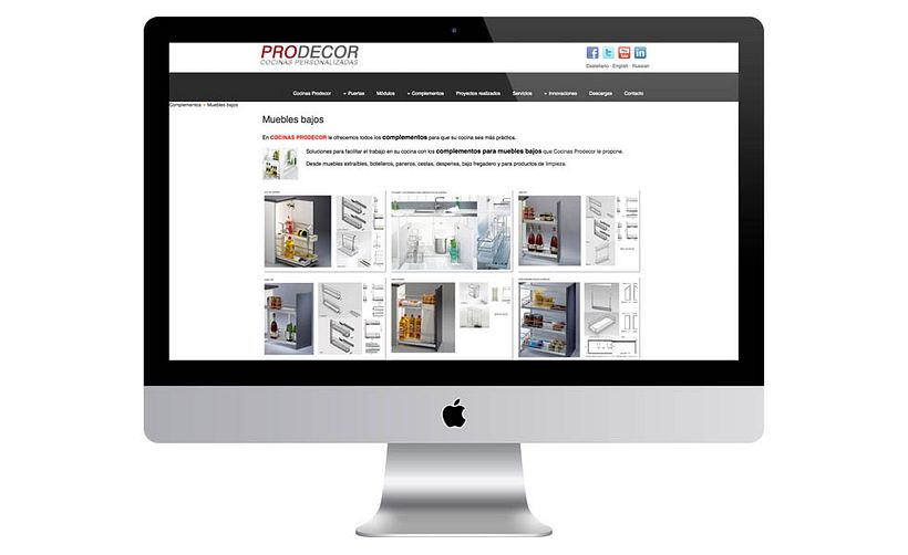 Web Cocinas Prodecor 5