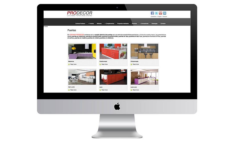 Web Cocinas Prodecor 4