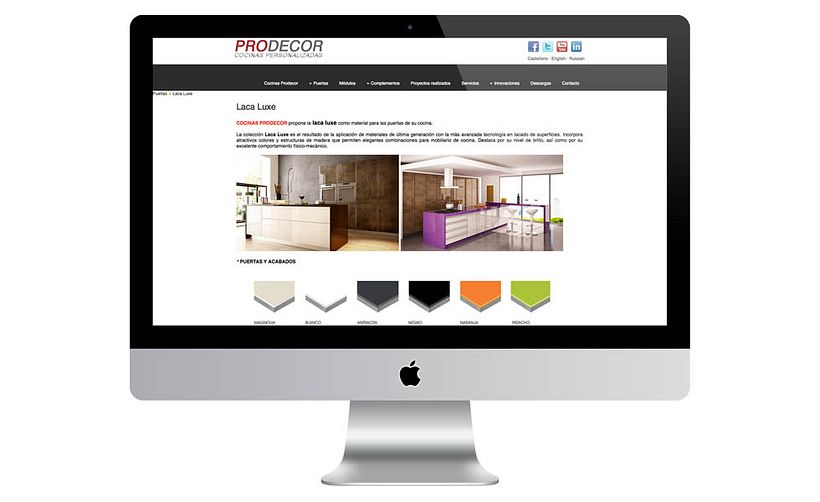 Web Cocinas Prodecor 3
