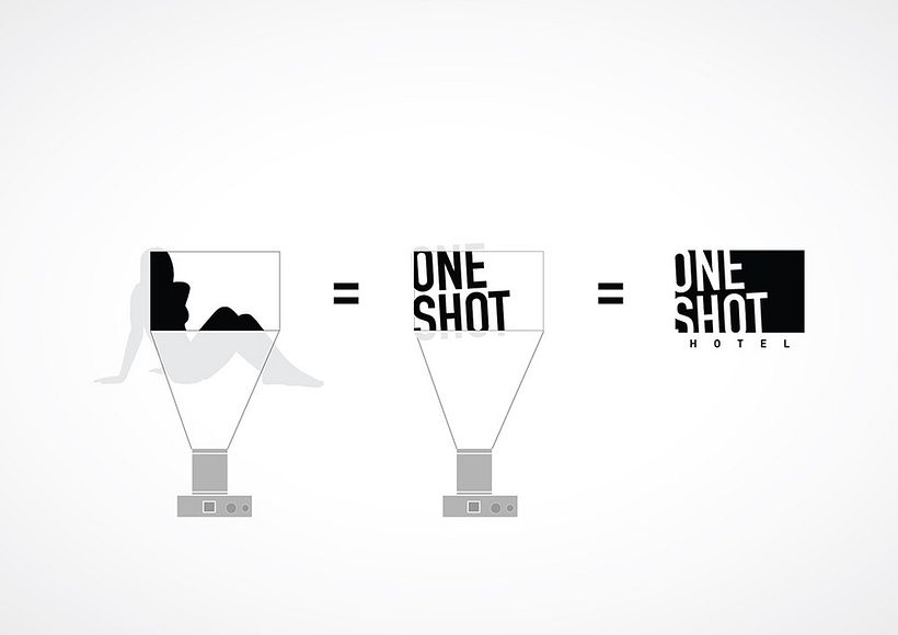 One Shot Hotels // Identidad Visual. 4