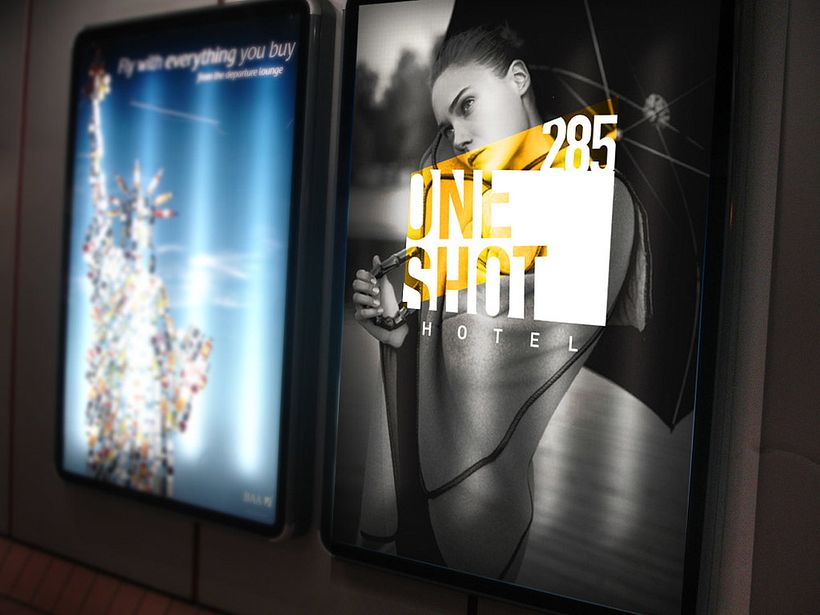 One Shot Hotels // Identidad Visual. 16