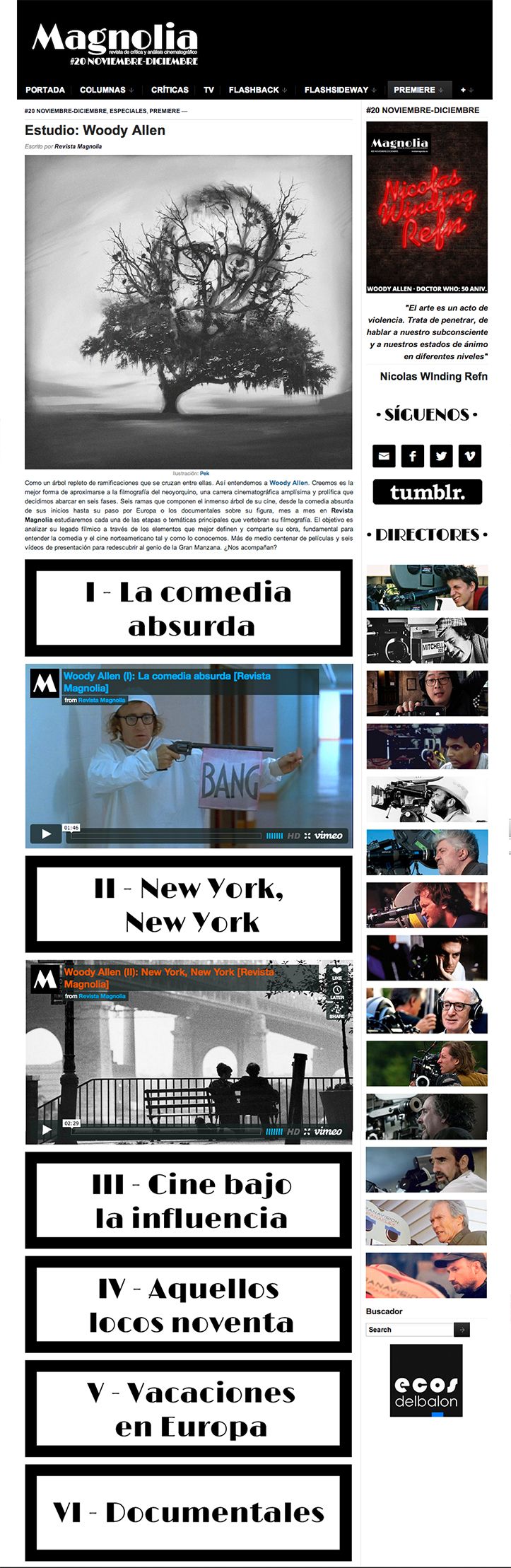 Ilustraciones para la Revista Magnolia 2