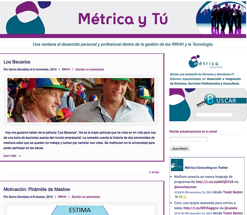 Social Media, Metrica Consulting 2