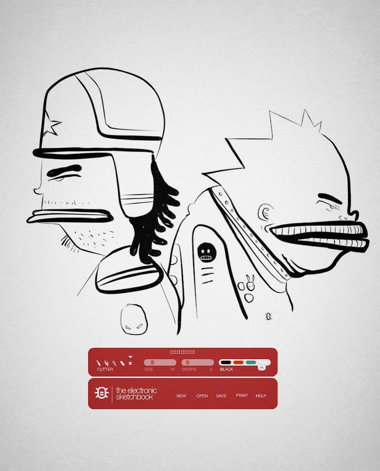 The electronic sketchbook - II 2