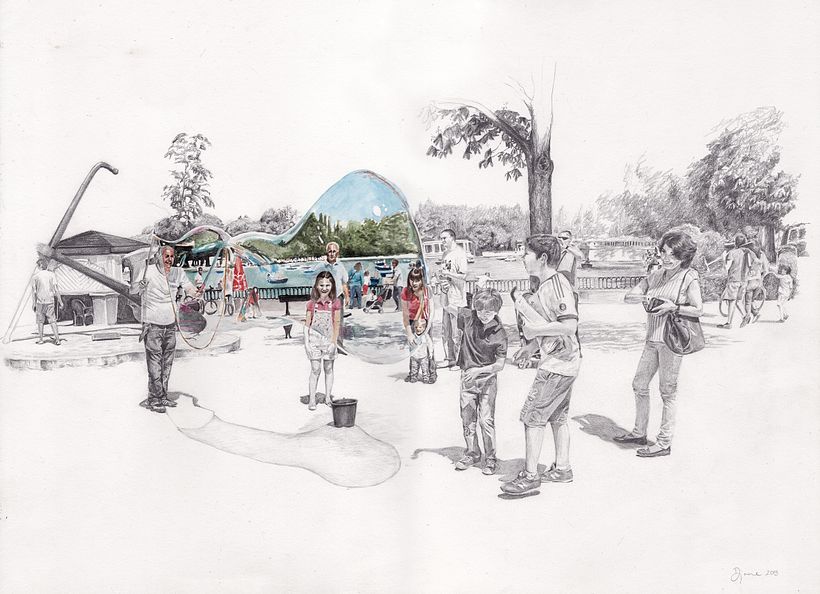 Retiro_ lápiz y acuarela 0