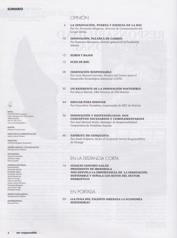 SER RESPONSABLE EN EL S.XXI - Design