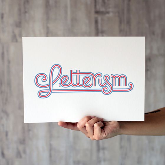 Express Yourself - Letterpress  & Lettering Exhibition 0