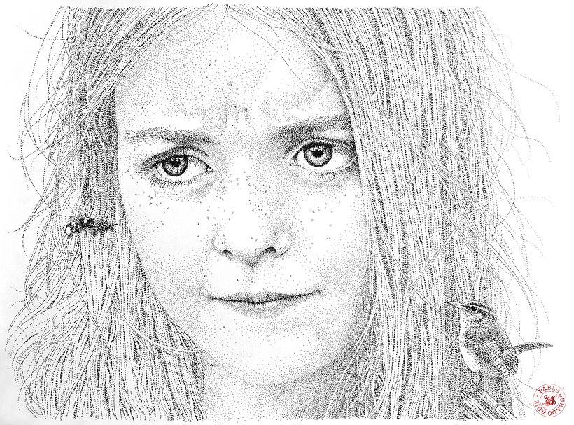 Childhood allegory - Traditional illustration