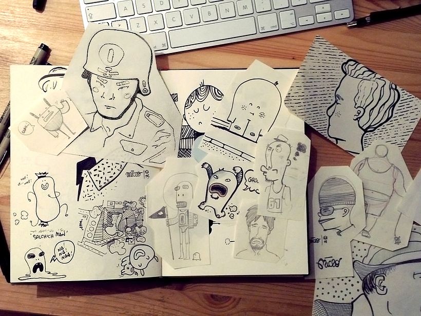 Bocetos y doodles - III 0