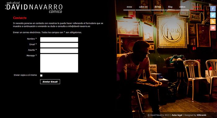 Web Oficial del cómico David Navarro 5