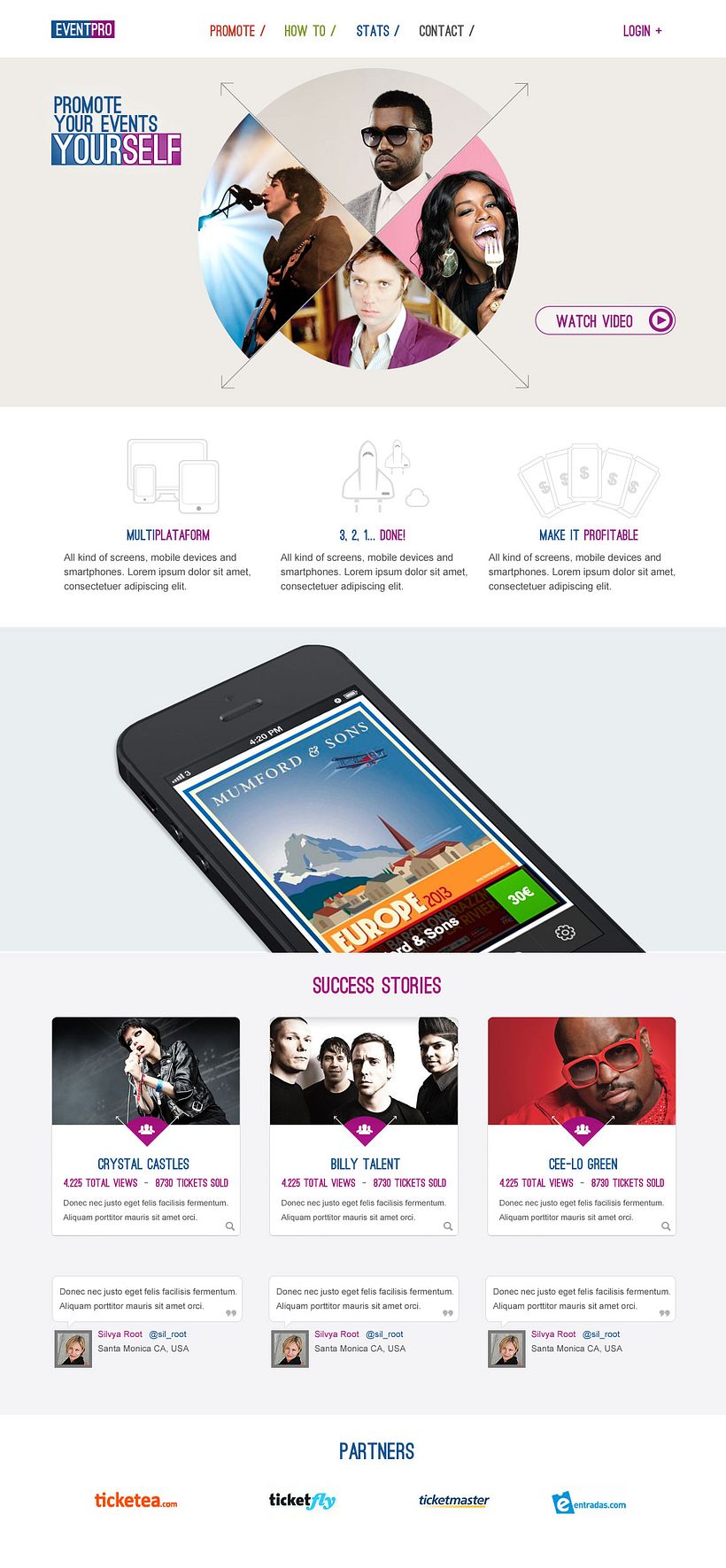 EventPro website -1