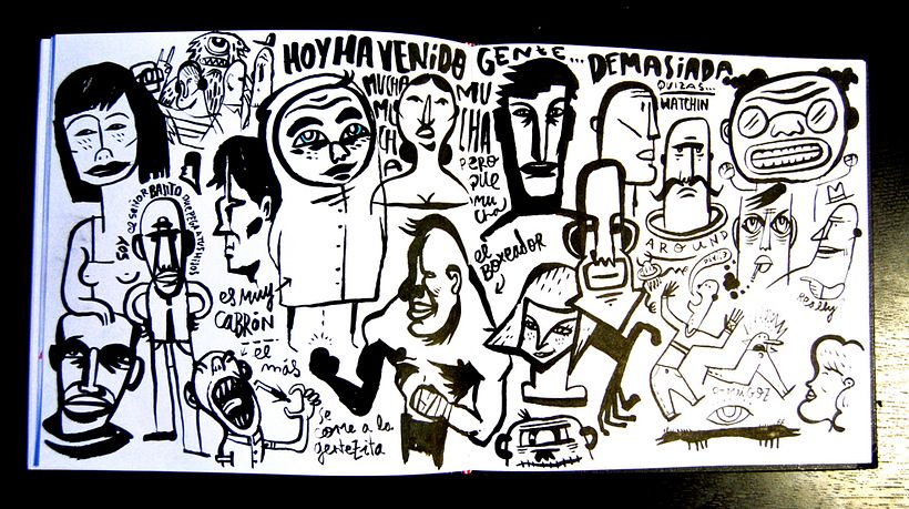 CUADERNISMOS: Bocetos y tal 23