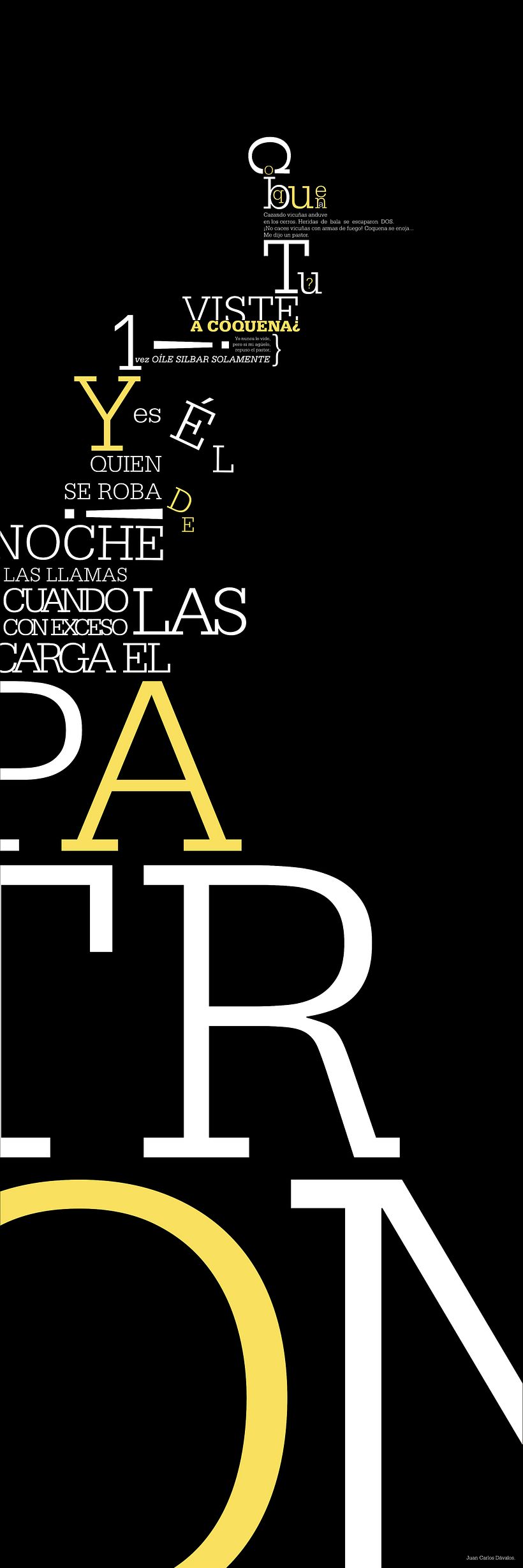 Tipografía I - Contalo con Letras  0