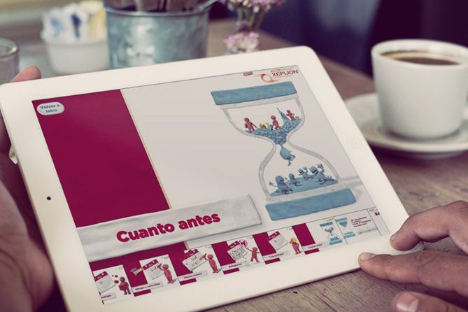 Ipad App – Product Showcase & Micro Gaming Brochure 4