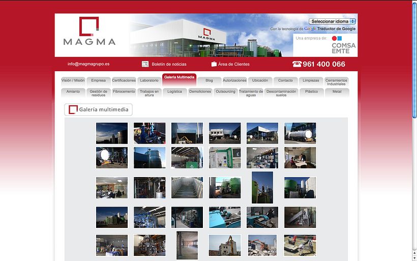 Website Dinámico Magmagrupo -1