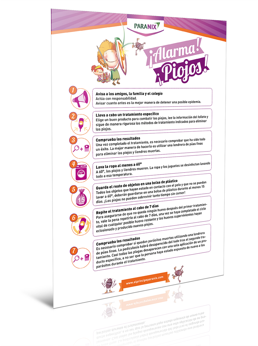 Maquetación y diseño de soportes para campaña de Paranix 0