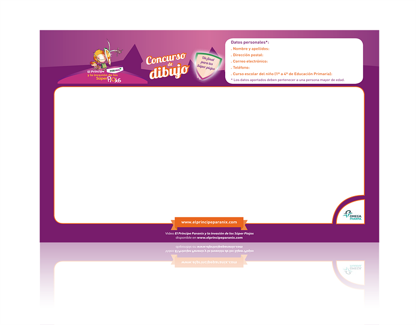 Maquetación y diseño de soportes para campaña de Paranix 1