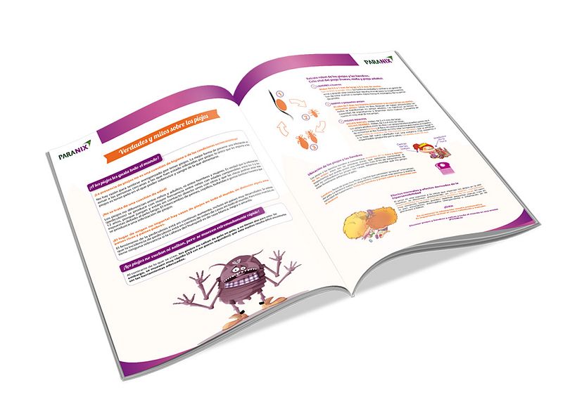 Maquetación y diseño de soportes para campaña de Paranix 3
