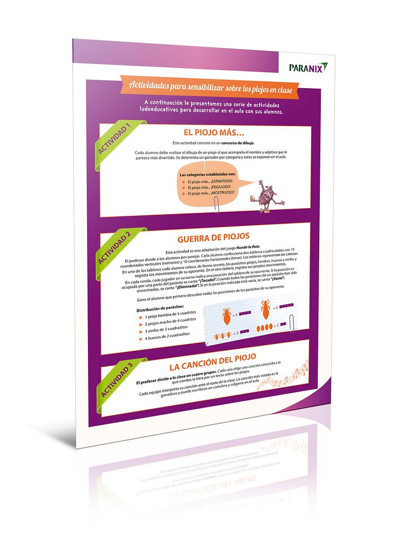 Maquetación y diseño de soportes para campaña de Paranix 4