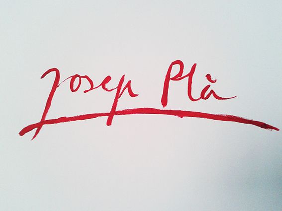 Josep Plà - Cal·ligrafia 6