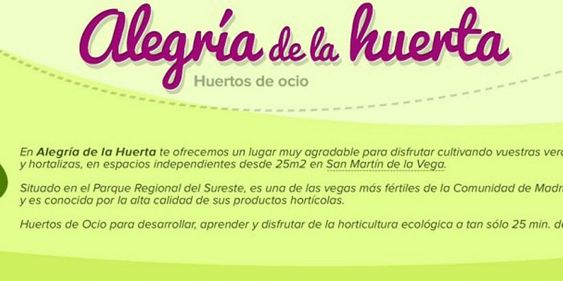 Alegría de la Huerta 0