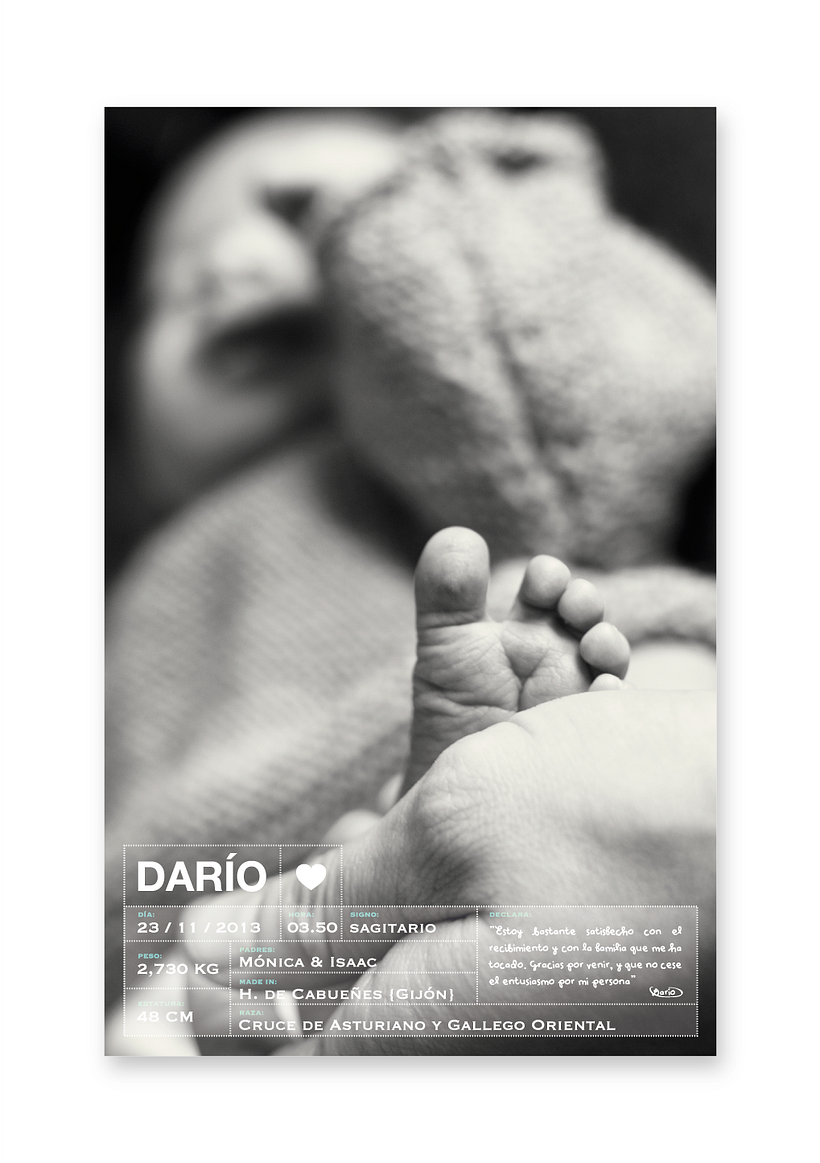 Darío [Postal de bienvenida] -1