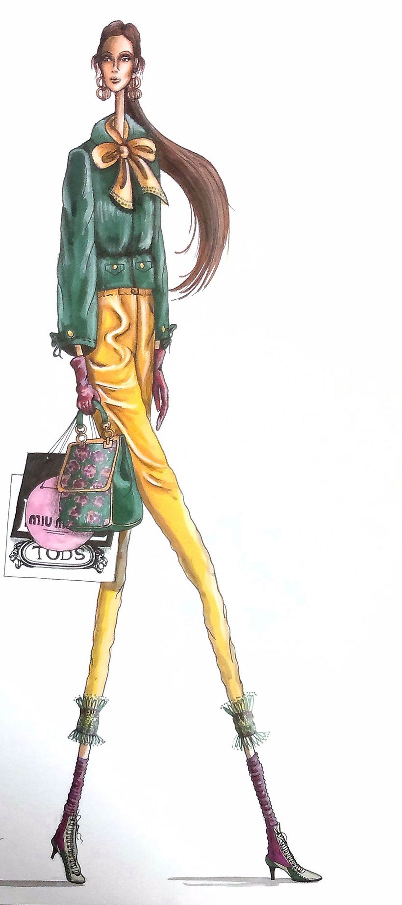 Ilustraciones de moda 0