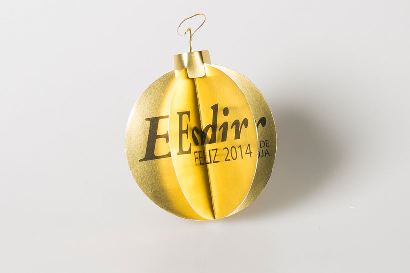 Tarjeta de Navidad ESDIR 2013 2