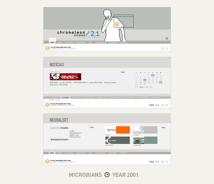 microbians / Time machine WWW 1