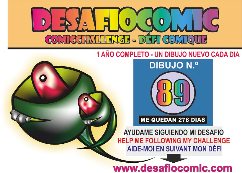 Algunos personajes recientes del desafio en  facebook -1