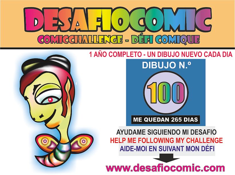 Algunos personajes recientes del desafio en  facebook 0