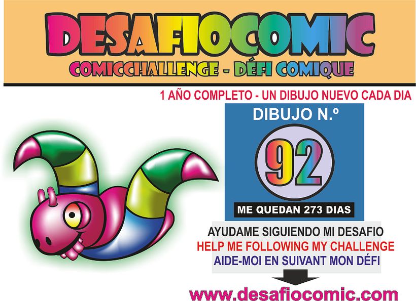 Algunos personajes recientes del desafio en  facebook 4