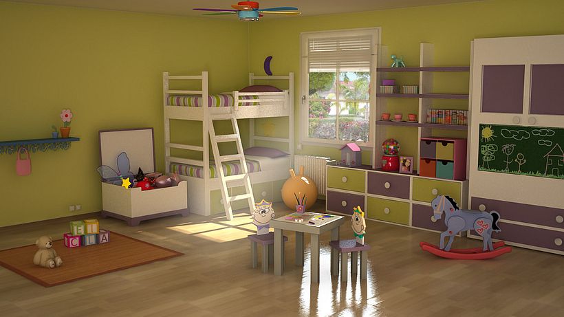 habitacion infantil_3d 0