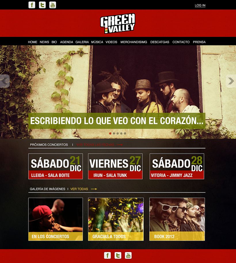 Diseño web - Green Valley 0