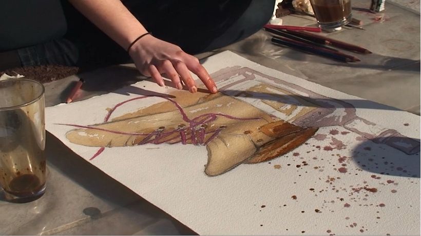 Wine and Coffee Art 2
