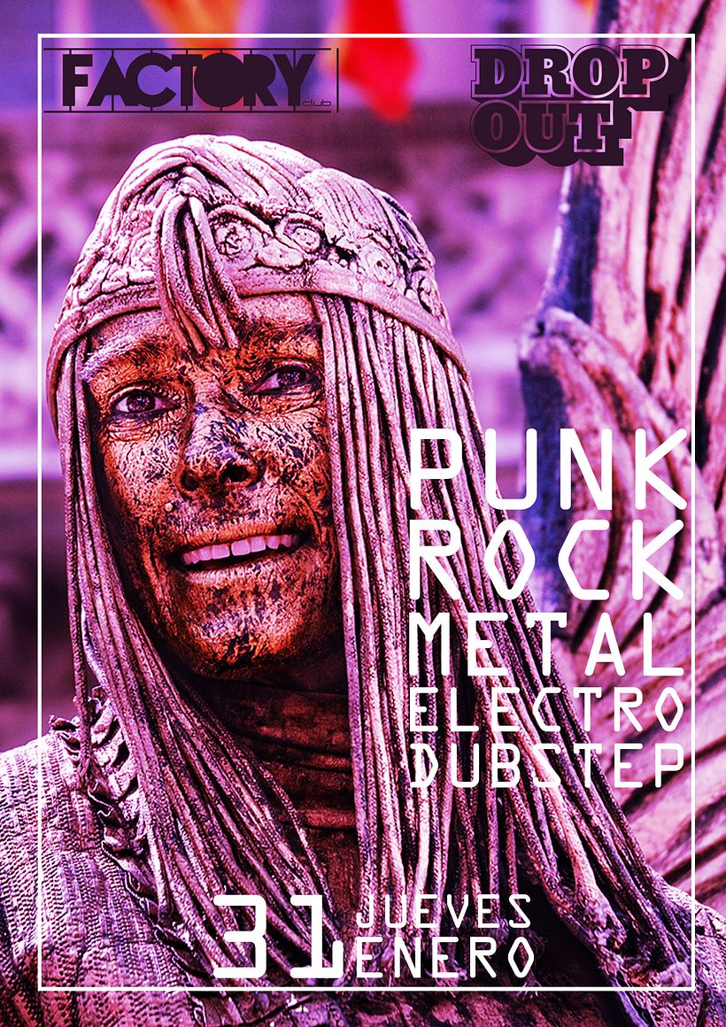 Factory Dance Club Poster -1