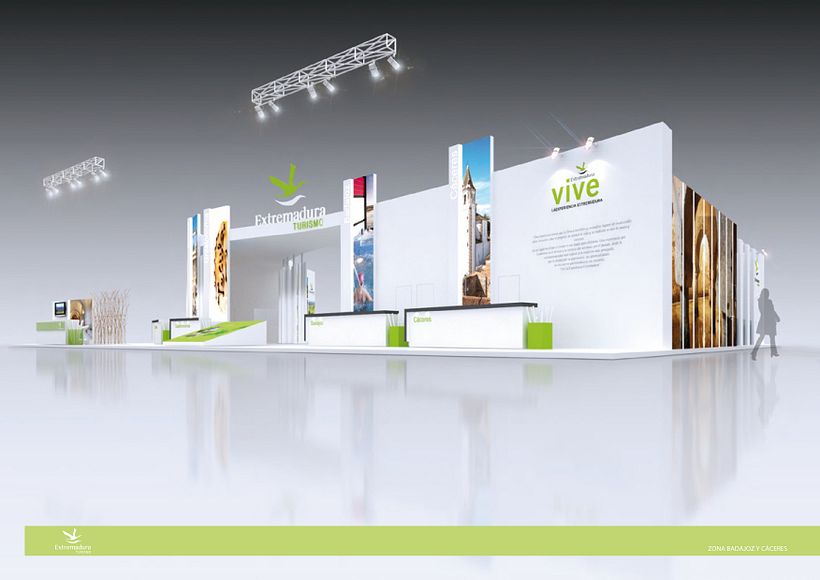 Proyecto Stand Extremadura. Feria Fitur 2012 (Madrid) 2