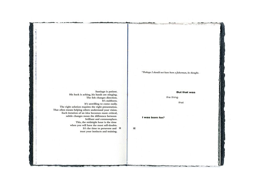 OLD MAN & THE SEA BOOKLET 6