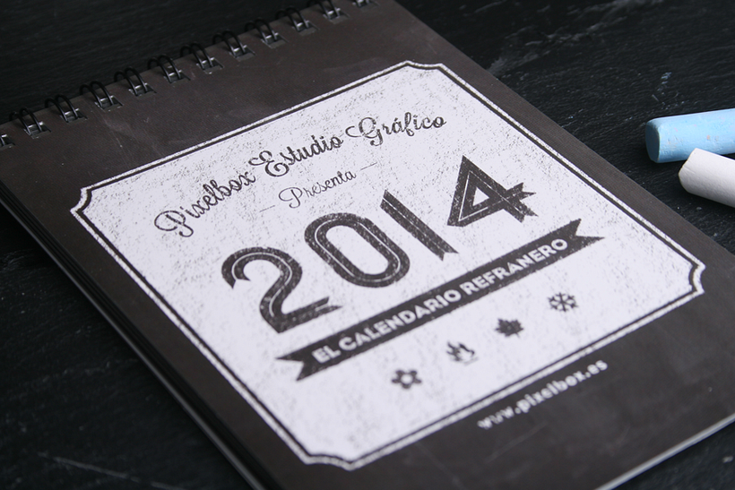 Calendario Refranero 2014 - Diseño