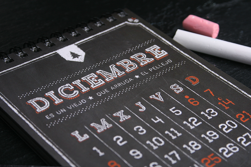 Calendario Refranero 2014 - Diseño