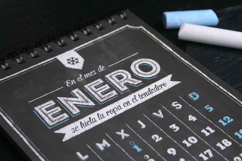 Calendario Refranero 2014 - Diseño