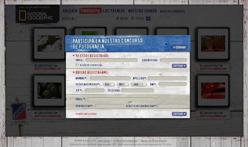 Microsite Brugal + National Geographic 4