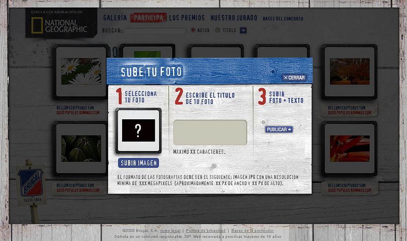 Microsite Brugal + National Geographic 5