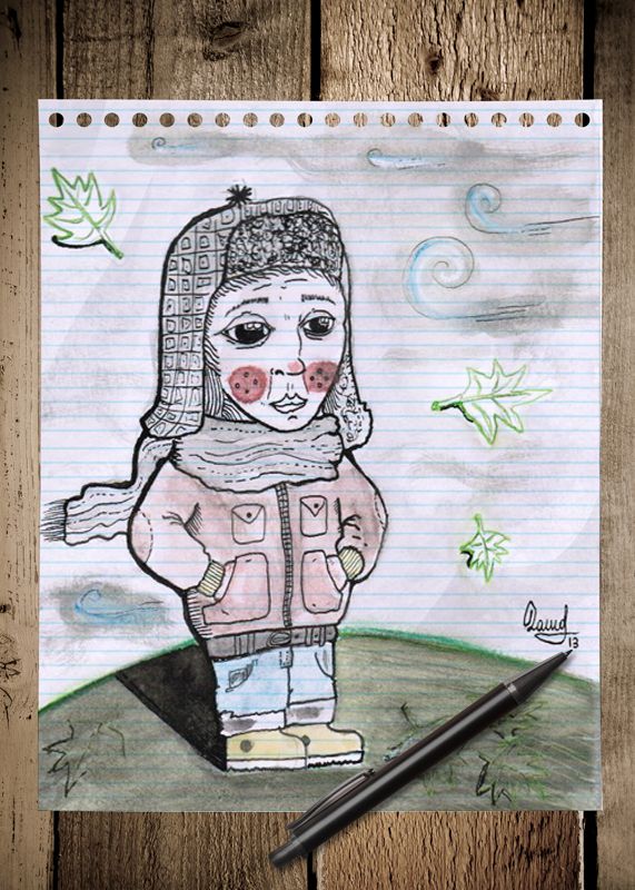 Homeless Alone. Proceso de Ilustración. 0
