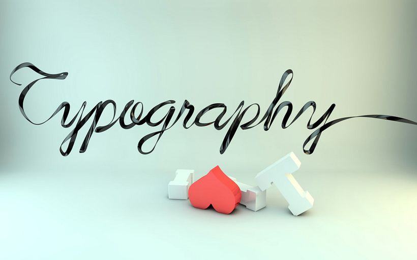 I LOVE TYPOGRAPHY -1