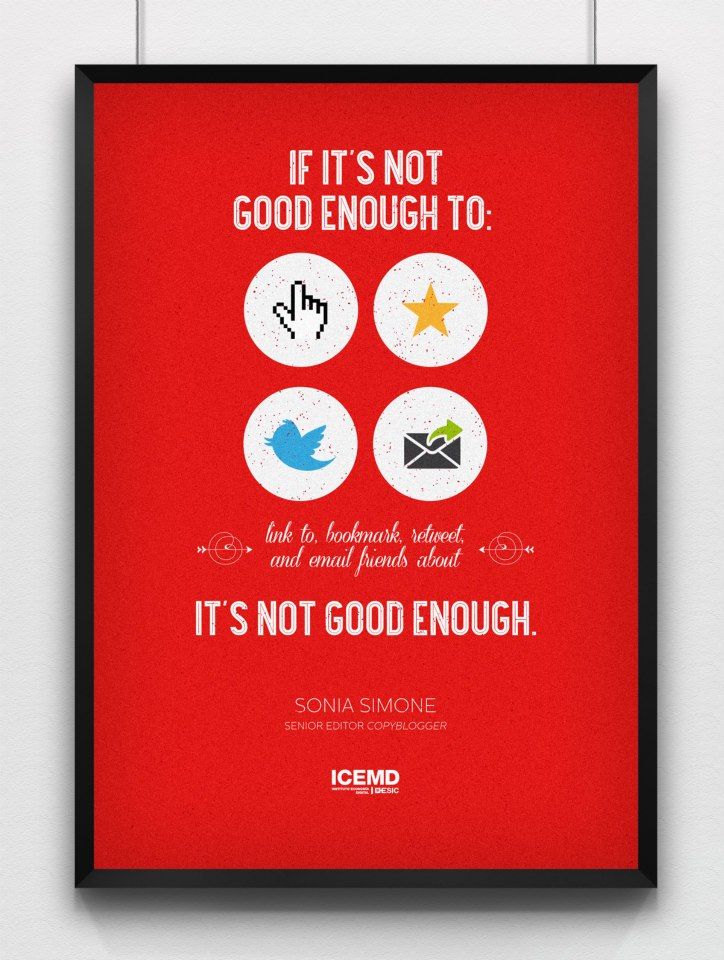 Posters para oficinas ICEMD 8