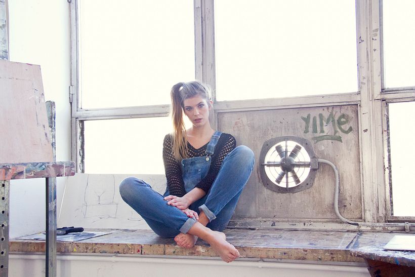 "Chevalet" por Silvia Serena con Pilar Sarrión y Elisa Gil. Publicado en Nº9 de Aftermagazine   2